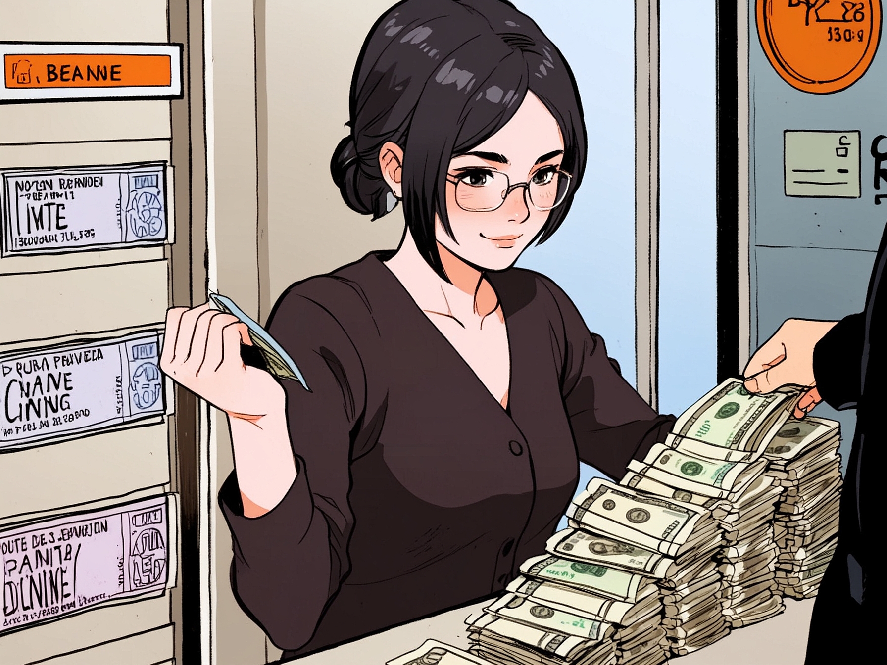 Image générée avec Leonardo Anime XL Les bénéfices du DPO