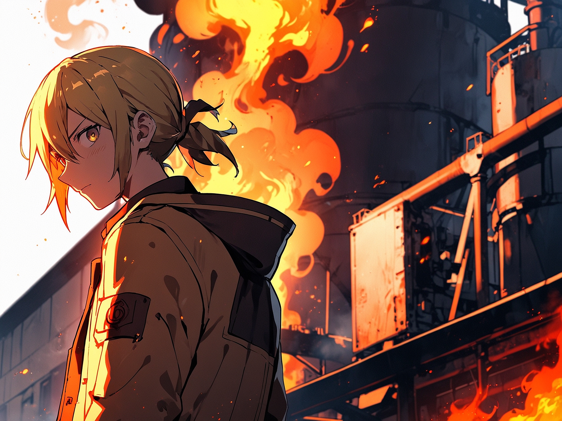 Image générée avec Leonardo Anime XL Seul face au ransomware Akira